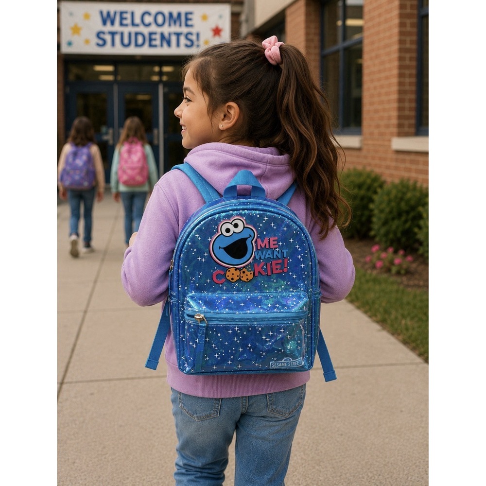 Sesame Street Cookie Monster Backpack